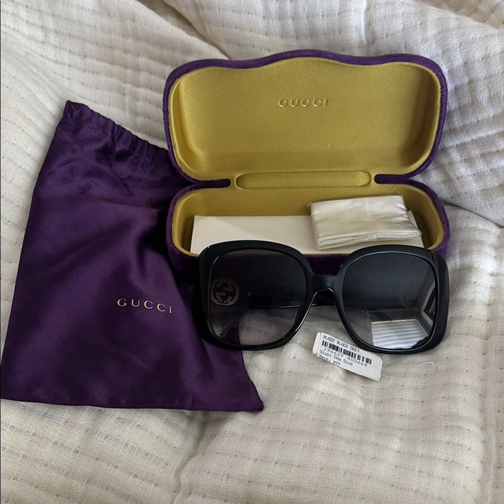 Gucci Black Sunglasses